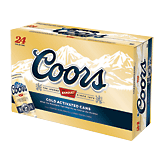 Coors Beer 12 Oz Cans Right Picture